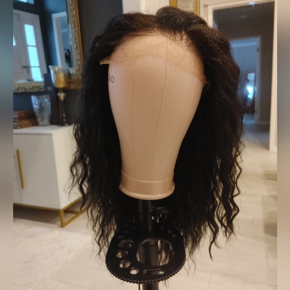 Sensationnel Bare Lace 13x6 Glueless Pre-plucked Dark Brown Long Wavy Wig - Picture 2 of 14